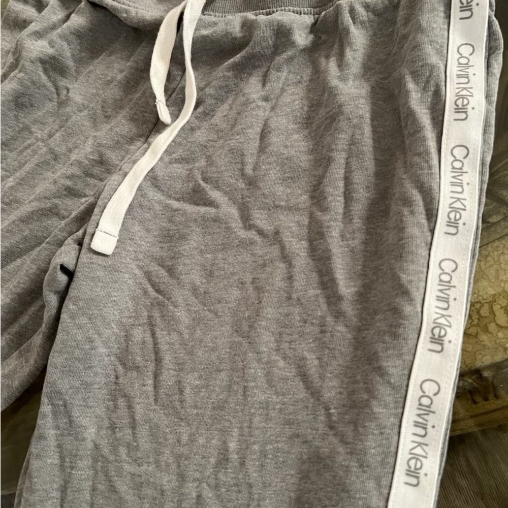 Calvin Klein Light Gray Lounge Pants